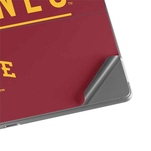 Iowa State University Athletic Text Surface Pro 8 Skin